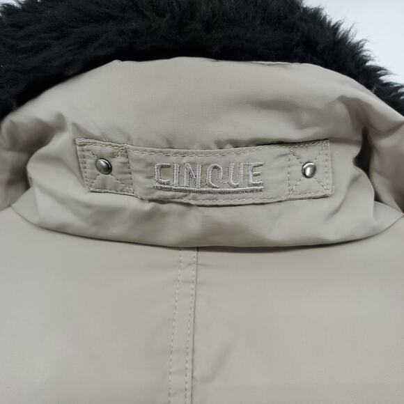 CINQUE Women's Goose Down Puffer Jacket Small - Picture 8 of 14